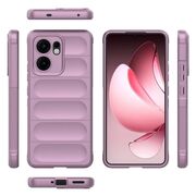 Husa pentru  Oppo Reno 13F, 13FS 4G, 5G Liquid Silicone, Microfibre Lining, Non-Slip Airbag Design, Albastru