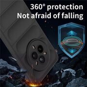 Husa pentru  Realme 14 Pro 5G Liquid Silicone, Microfibre Lining, Non-Slip Airbag Design, Negru