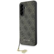 Husa premium pentru  Samsung Galaxy A36 Guess Elegance Series - Maro
