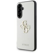 Husa premium pentru  Samsung Galaxy A56 Guess Elegance Series - Bej