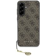 Husa premium pentru  Samsung Galaxy A56 Guess Elegance Series - Maro deschis