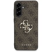 Husa premium pentru  Samsung Galaxy A56 Guess Elegance Series - Maro