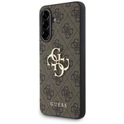 Husa premium pentru  Samsung Galaxy A56 Guess Elegance Series - Maro