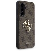 Husa premium pentru  Samsung Galaxy A56 Guess Elegance Series - Maro