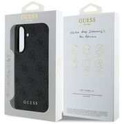 Husa premium pentru  Samsung Galaxy A56 Guess Elegance Series - Negru denim