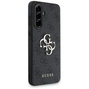 Husa premium pentru  Samsung Galaxy A56 Guess Elegance Series - Negru royal