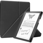 Husa pentru Kindle Scribe 10.2 2024 / 2022 cu functie sleep/wake-up, tip stand, inchidere magnetica si compartiment pentru stylus - negru