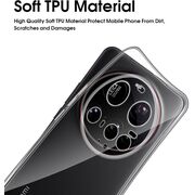 Husa pentru Xiaomi 15 Ultra Anti-Shock 1.5mm, cu protectie lentile, transparent