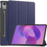 Husa pentru  Lenovo Idea Tab Pro 12.7 tip stand functie sleep/wake-up, protectie 360 - Albastru