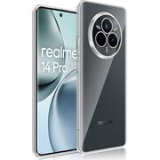 Husa pentru  Realme 14 Pro 5G, Anti-Shock 1.5mm, cu protectie lentile, Transparent