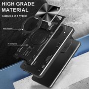 Husa pentru  Xiaomi Redmi Note 14 4G cu protecție pentru cameră și suport magnetic integrat Ring Shockproof, Mov