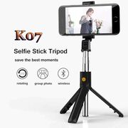 Selfie Stick Bluetooth cu telecomanda si tripod Techsuit K07