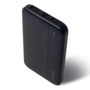 Baterie externa 10000 mAh cu 2 Porturi USB, LED Indicatori, incarcare duala, design rezistent – Negru