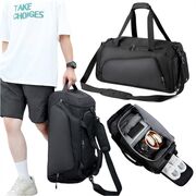 Geanta multifunctionala voiaj / sport – 40L, Impermeabila, cu Buzunar Termic și Compartiment pentru incaltaminte, Ideala pentru Sala, Calatorii si Antrenamente, 54 x 26 x 28 cm