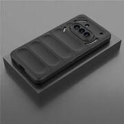 Husa pentru  Nothing Phone (3a) Liquid Silicone, Microfibre Lining, Non-Slip Airbag Design, Negru denim