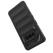 Husa pentru  Nothing Phone (3a) Liquid Silicone, Microfibre Lining, Non-Slip Airbag Design, Negru denim