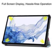 Husa pentru Samsung Galaxy Tab S10 FE 10.9 inch tip stand functie sleep/wake-up, protectie 360 - Unicorn