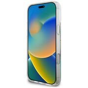 Husa premium pentru  iPhone 16 Pro Max compatibila MagSafe Guess Luxury Series - Turcoaz