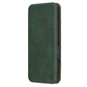 Husa tip carte pentru Oppo Reno 13 Smart Wallet fata - spate protectie 360 - Verde