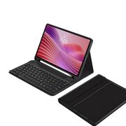 Husa pentru Lenovo Tab 10.1 2025 TB311 cu tastatura iluminata wireless detasabila RGB 7 lights, Bluetooth, USB Type-C, functie stand si slot stylus, negru