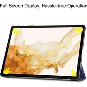 Husa pentru Samsung Galaxy Tab S10 FE 10.9 inch tip stand functie sleep/wake-up, protectie 360 - Starry Night