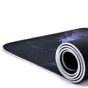 Mouse Pad Gaming XXL 80x30 cm cu Iluminare RGB – Harta Lumii, Bază Antiderapantă