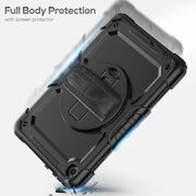 Pachet 360: Husa cu folie integrata pentru Lenovo Tab 10.1 2025 TB311 Shockproof Armor de tip stand