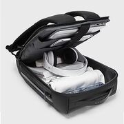 Rucsac Antifurt Multifunctional, Impermeabil, cu Port USB – Pentru Laptopuri până la 15.6", sistem fixare pe valiza, compatibil Wizz Air si Ryan Air, 24L, 47x33x16 cm, Negru