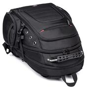 Rucsac Business & Travel cu Port USB și Jack – 35L, Laptop 15”, Impermeabil, Compartiment Antişoc, Negru