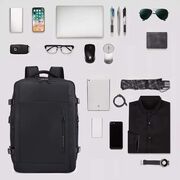 Rucsac Business & Travel cu Port USB – pentru Laptop pana la 15.6”, Impermeabil, Spatios si Elegant, compatibil WIzz Air si Ryan Air - negru