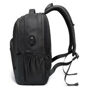 Rucsac multifunctional Impermeabil cu Port USB si buzunar anti-furt  – 35L, Pentru Laptop pana la 15.6”, sistem fixare pe valiza, ideal calatorii, job sau zbor, negru