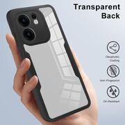 Set 360: Husa cu folie integrata pentru  Oppo Reno 13F, 13FS 4G, 5G Protectie 360 fata / spate - Negru