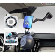 Suport Auto Universal pentru Tabletă și Telefon – Braț Lung 43 cm, Montaj pe Parbriz sau Bord, Compatibil până la 11”, ventuza puternica, Ideal pentru Camioane, Autobuze, Utilaje și Autoturisme