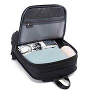 Rucsac Laptop pana la 15.6” Extensibil, 14–28L – Impermeabil, Compartiment Tip Valiză, Ideal pentru Avion, serviciu și calatorii, negru