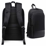 Rucsac Laptop pana la 15.6” Extensibil, 14–28L – Impermeabil, Compartiment Tip Valiză, Ideal pentru Avion, serviciu și calatorii, negru