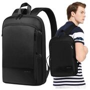 Rucsac Laptop pana la 15.6” Extensibil, 14–28L – Impermeabil, Compartiment Tip Valiză, Ideal pentru Avion, serviciu și calatorii, negru