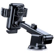 Suport Auto cu incarcare Wireless Fast Charge – Montare pe parbriz sau bord, brat telescopic, Deschidere Automată, 15W, Negru