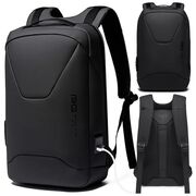 Rucsac Impermeabil multifunctional, cu Port USB cu buzunart anti-furt si lacat pentru Laptop pana la 15.6” – 35L, sistem fixare pe valiza, Ușor, Modern, pentru calatorii, serviciu sau avion,