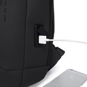 Rucsac Impermeabil multifunctional, cu Port USB cu buzunart anti-furt si lacat pentru Laptop pana la 15.6” – 35L, sistem fixare pe valiza, Ușor, Modern, pentru calatorii, serviciu sau avion,