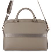 Geanta laptop Guess piele ecologica, 15", bej, GUCB15PGTSPSW