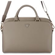 Geanta laptop Guess piele ecologica, 15", bej, GUCB15PGTSPSW