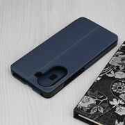 Husa pentru  Poco X7 Pro tip carte, Smart View, Albastru