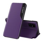 Husa pentru  Poco X7 Pro tip carte, Smart View, Mov