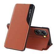 Husa pentru  Poco X7 Pro tip carte, Smart View, Portocaliu