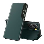 Husa pentru  Poco X7 Pro tip carte, Smart View, Verde
