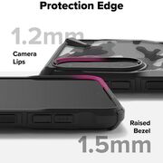 Husa pentru  Samsung Galaxy A56 / A36 Ringke Fusion X - Negru darth vader