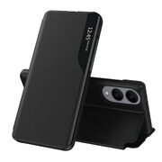 Husa pentru  Samsung Galaxy S25 Edge tip carte, Smart View, Negru