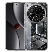 Husa pentru  Xiaomi 15 Ultra cu sclipici Liquid Crystal Glitter, Transparent