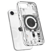 Husa pentru  iPhone 16e Spigen - Ultra Hybrid MagSafe Neo One - Alb