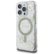 Husa premium pentru  iPhone 16 Pro Karl Lagerfeld compatibila Magsafe - Bej